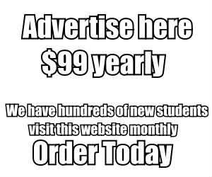 Advertise to new students click here to learn more